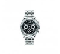 Thomas Sabo Watches Divine Chrono Black Dial Silver Watch - Stainless Steel