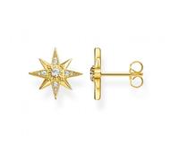 Thomas Sabo White Gold Zirconia Magic Stars Ear Studs