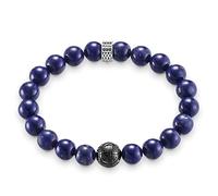 Thomas Sabo Men Bracelet Rebel at Heart blue 925 Sterling Silver A1534-930-32