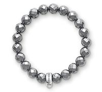 Thomas Sabo Charm Bracelet Hematite 925 Sterling Silver X0187-064-11