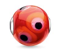 Thomas Sabo Women 925 Sterling Silver Red Glass Bead Charm K0284-017-10