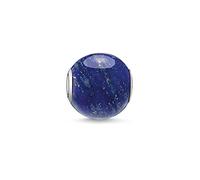 Thomas Sabo Women Bead Lapislazuli Karma Beads 925 Sterling Silver K0071-592-1
