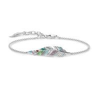 Thomas Sabo Women Bracelet Feather 925 Sterling Silver A1749-340-7-L19v