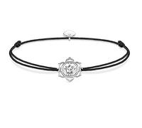 Thomas Sabo Women-Bracelet Little Secrets 925 Sterling silver black LS015-401-11-L20v