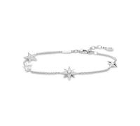 Thomas Sabo Women Bracelet Stars 925 Sterling Silver A1916-051-14-L19v