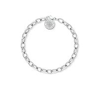 Thomas Sabo Women Charm Bracelet Diamond Charm Club 925 Sterling Silver DCX0001-725-14
