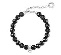 Thomas Sabo Women Charm Bracelet Obsidian black Charm Club X0226-840-11-L18,5V