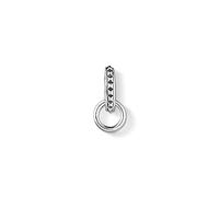 THOMAS SABO Silver Oxidised Single Charm Carrier X0249-637-21