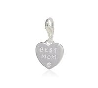 Thomas Sabo Women Charm Pendant Best Mom Charm Club 925 Sterling Silver 0821-001-12