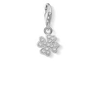 Thomas Sabo Women Charm Pendant Cloverleaf Charm Club 925 Sterling Silver 1797-051-14