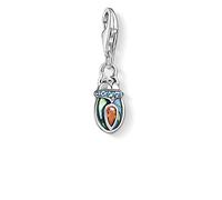 Thomas Sabo Women Charm Pendant Colourful Beetle Charm Club 925 Sterling Silver 1807-991-7