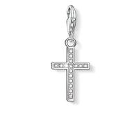 Thomas Sabo Women Charm Pendant Cross Charm Club 925 Sterling Silver 0049-051-14