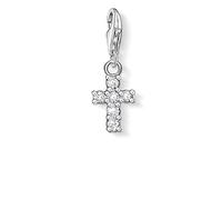 Thomas Sabo Women Charm Pendant Cross Charm Club 925 Sterling Silver 0054-051-14