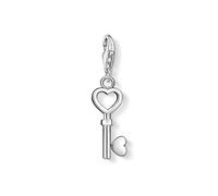 Thomas Sabo Women Charm Pendant Key Heart Charm Club 925 Sterling Silver 0888-001-12