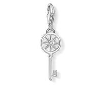 Thomas Sabo Women Charm Pendant Key with Star Charm Club 925 Sterling Silver 1799-051-14