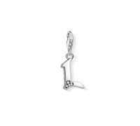 Thomas Sabo Women Charm Pendant Letter A-Z Charm Club Blackened 925 Sterling Silver