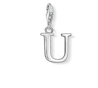Thomas Sabo Women Charm Pendant Letter A-Z Charm Club Silver 925 Sterling Silver