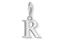 Thomas Sabo Women Charm Pendant Letter R Charm Club 925 Sterling Silver 0192-001-12