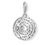 Thomas Sabo Women Charm Pendant Maze Charm Club 925 Sterling Silver 1823-643-14