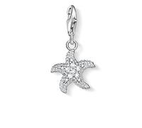 Thomas Sabo Women Charm Pendant Starfish Charm Club 925 Sterling Silver 0917-051-14