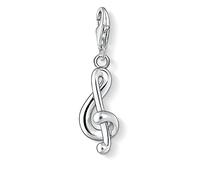 Thomas Sabo Women Charm Pendant Treble Clef Charm Club 925 Sterling Silver 0845-001-12