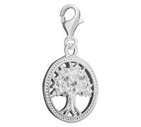 Thomas Sabo Women Charm Pendant Tree of Life Charm Club 925 Sterling Silver 1303-051-14