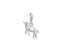 Thomas Sabo Women Charm Pendant Unicorn Charm Club 925 Sterling Silver 1514-007-21