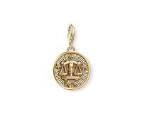 Thomas Sabo Women Charm Pendant Zodiac Sign Libra Charm Club 925 Sterling Silver 1658-414-39