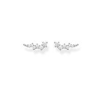 Thomas Sabo Women Earrings Ear Climber White Stones 925 Sterling Silver H2157-051-14