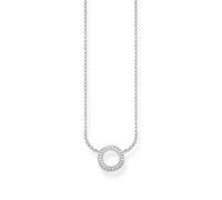 Thomas Sabo Women Necklace Circle Small 925 Sterling Silver KE1650-051-14-L45V
