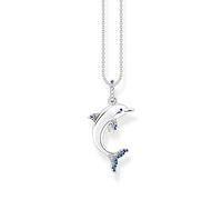 Thomas Sabo Silver & Cubic Zirconia Dolphin Pendant
