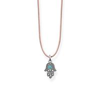 Thomas Sabo Women Necklace Ethnic Hand of Fatima Little Secret 925 Sterling Silver LSKE008-905-17-L80v