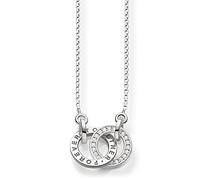Thomas Sabo Forever Together Interlocking Circle Necklace 1.3 x 1.8cm, 40-45cm