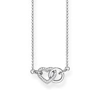 Thomas Sabo Women Necklace Heart Circle 925 Sterling Silver KE1643-051-14-L45v