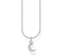 THOMAS SABO Pave Moon Necklace
