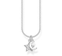Thomas Sabo Women Necklace star & moon 925 Sterling Silver KE2068-051-14