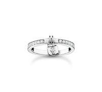 Thomas Sabo Women's Ring Lock 925 Sterling Silver TR2371-051-14