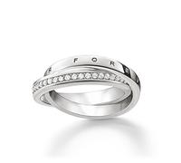 Thomas Sabo Women Ring Together Forever 925 Sterling Silver TR2099-051-14