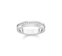 Thomas Sabo Women Ring with White Stones Silver 925 Sterling Silver TR2254-051-14