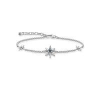 Thomas Sabo , Women’s Sterling silver Cubic Zirconia Bracelet, Silver, 19cm - A2037-945-7-L19V