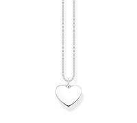 Thomas Sabo , Women’s Sterling silver Cubic Zirconia Chain Necklace, Silver, One Size - KE2128-001-21-L45V