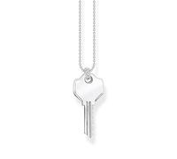 Thomas Sabo , Women’s Sterling silver Cubic Zirconia Chain Necklace, Silver, One Size - KE2129-001-21-L45V
