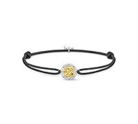 Thomas Sabo , Women’s Sterling silver Not a gem Bracelet, Schwarz-Gold, 27cm - LS131-543-7-L22V