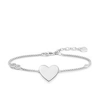 THOMAS SABO Silver Tone Heart with Infinity Bracelet A1486-051-14