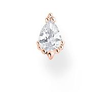 THOMAS SABO Rose Gold Pear Drop Single Stud Earring H2259-416-14
