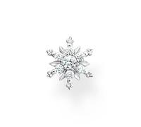 THOMAS SABO Silver Snowflake Single Stud Earring H2260-051-14