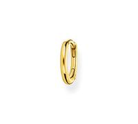 Thomas Sabo Sterling Siver Yellow Gold Single Small Hoop Earring 13.5mm CR656-413-39 - Sterling Silver
