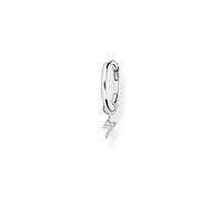 Thomas Sabo Women Single Hoop Earring with Lightning Pendant 925 Sterling Silver