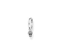 Thomas Sabo Women Single Hoop Earring with Skull Pendant 925 Sterling Silver CR706-643-14