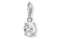 Thomas Sabo Women Sterling Silver Cubic Zirconia Key Chain - 1847-051-14